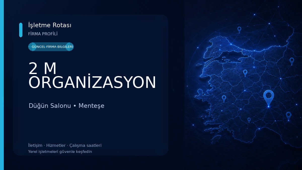2 M ORGANİZASYON Düğün Salonu