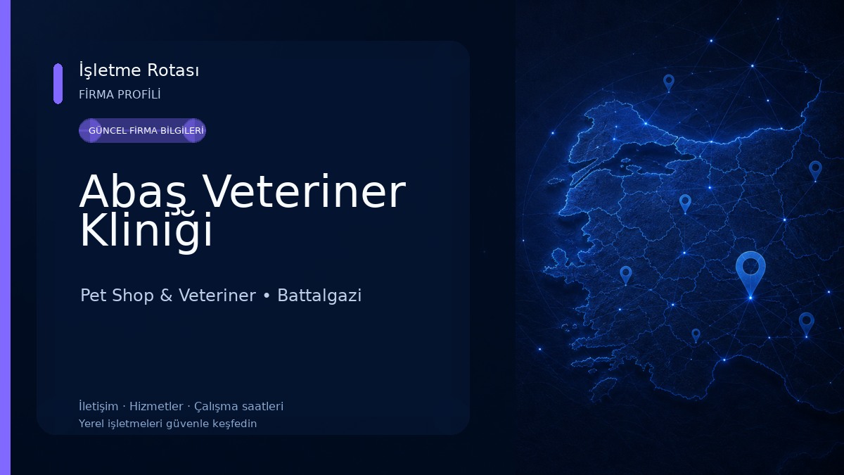 Abaş Veteriner Kliniği Pet Shop & Veteriner