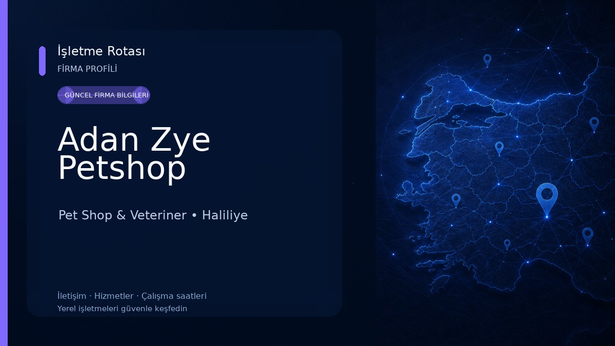 Adan Zye Petshop Pet Shop & Veteriner