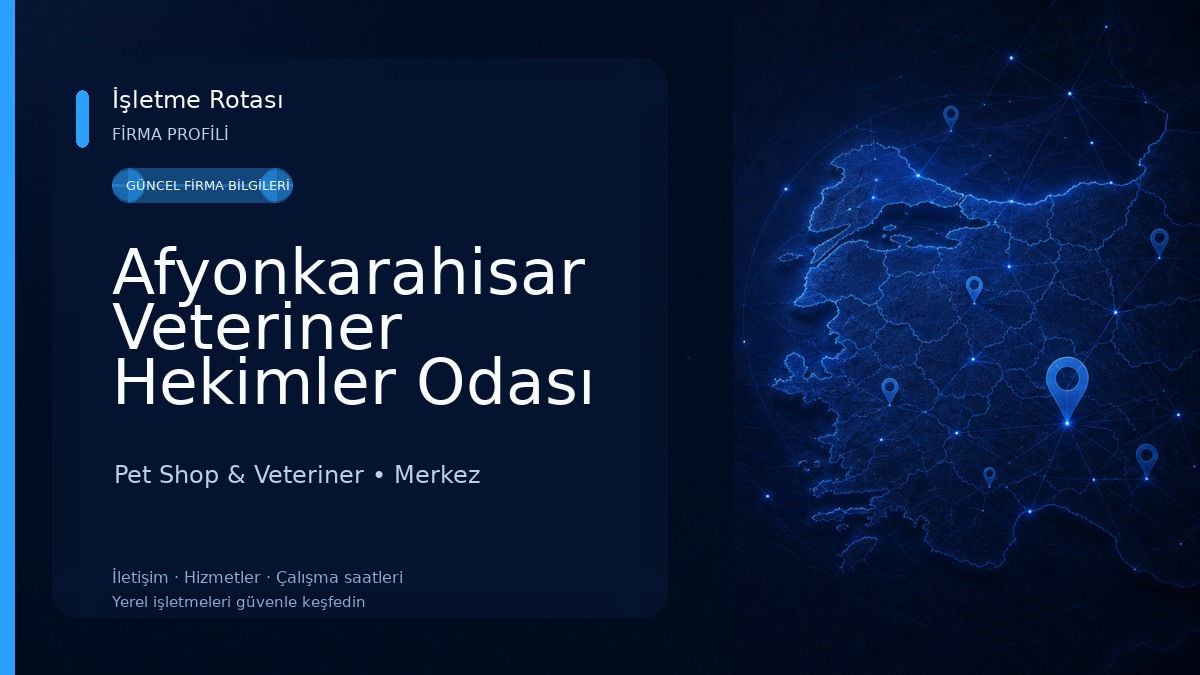 Afyonkarahisar Veteriner Hekimler Odası