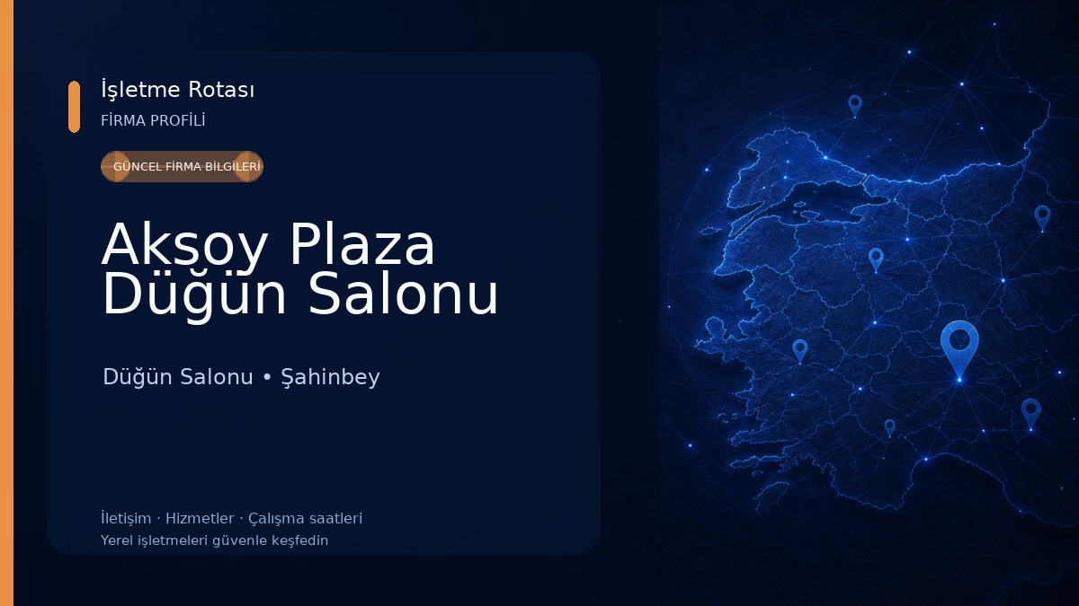 Aksoy Plaza Düğün Salonu