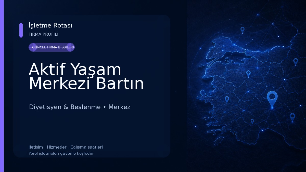 Aktif Yaşam Merkezi Bartın Diyetisyen & Beslenme
