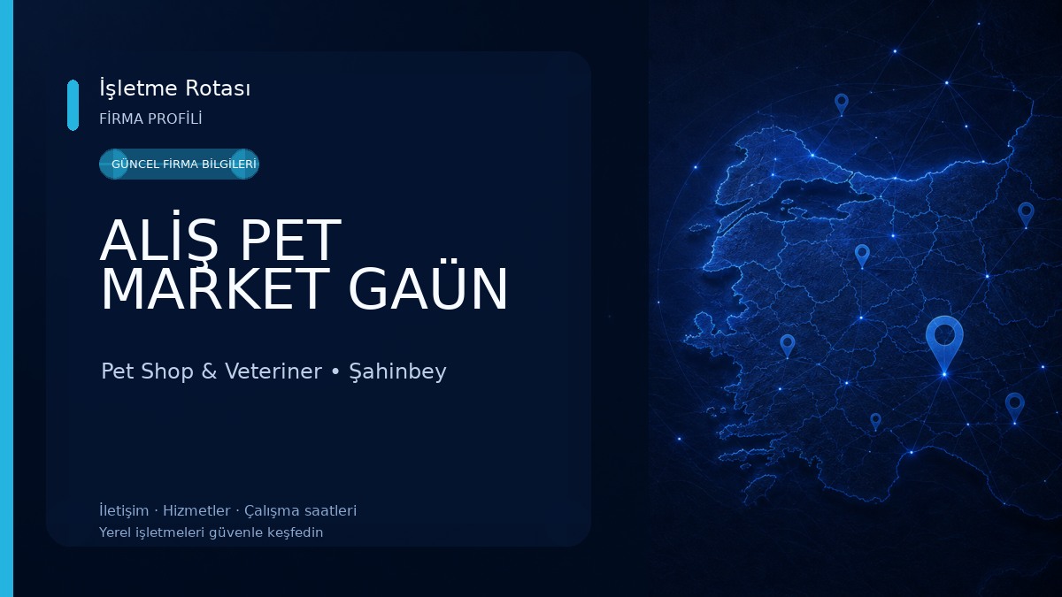 ALİŞ PET MARKET GAÜN Pet Shop & Veteriner