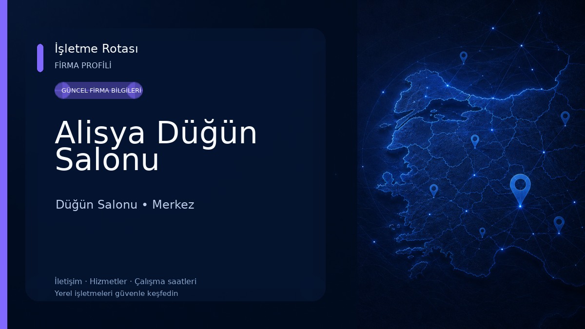 Alisya Düğün Salonu