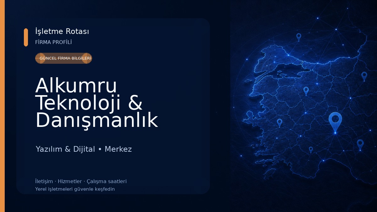 Alkumru Teknoloji & Danışmanlık Yazılım & Dijital