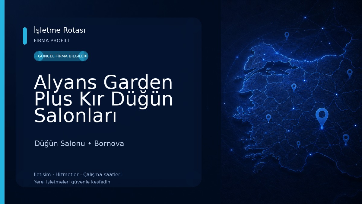 Alyans Garden Plus Kır Düğün Salonları