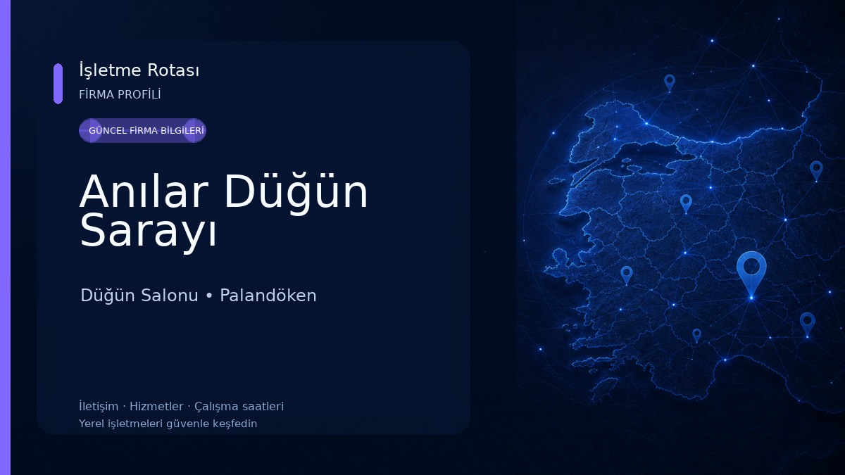 Anılar Düğün Sarayı