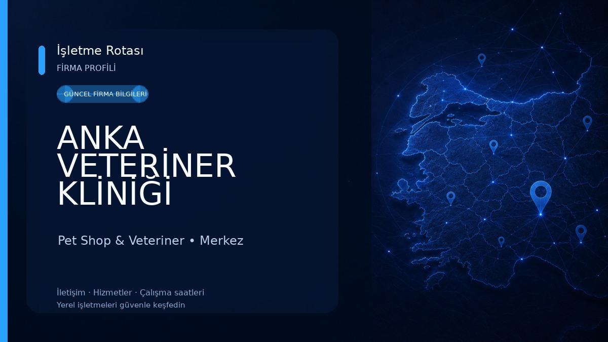 ANKA VETERİNER KLİNİĞİ Pet Shop & Veteriner