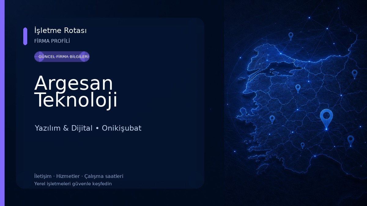 Argesan Teknoloji Yazılım & Dijital