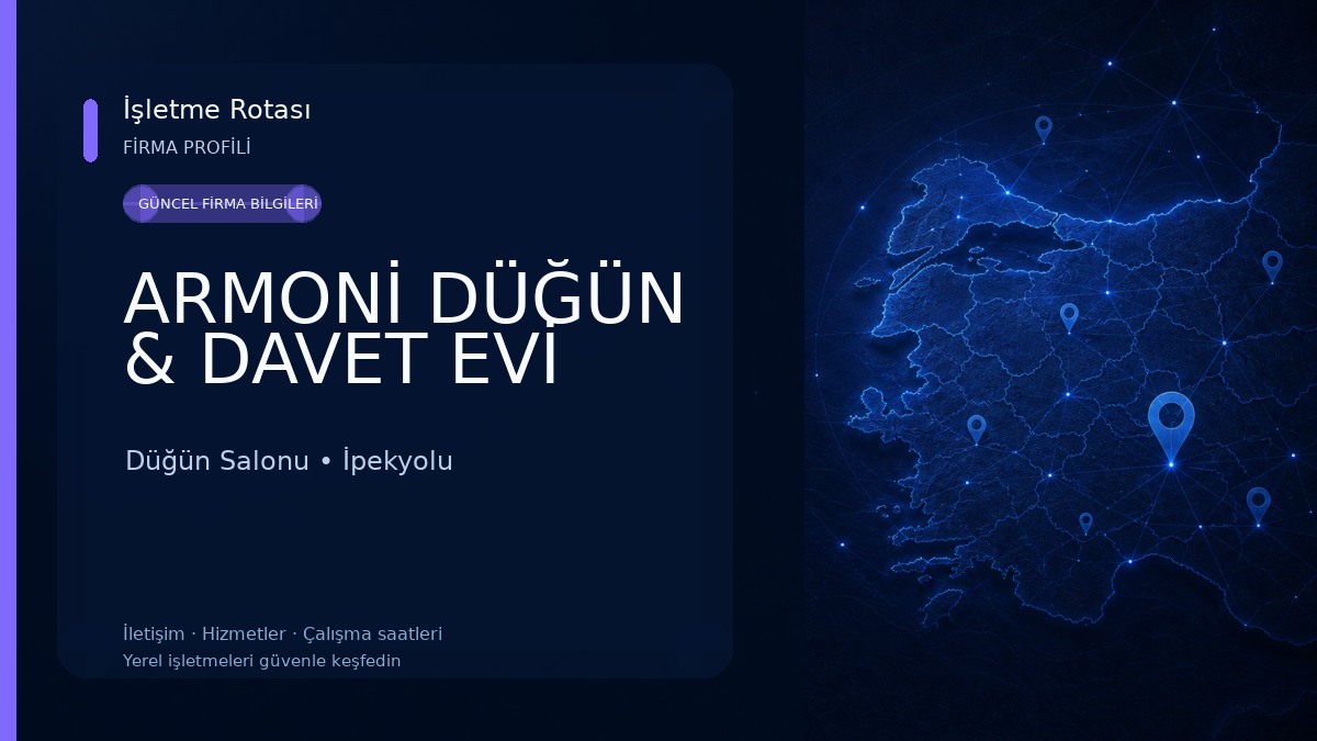 ARMONİ DÜĞÜN & DAVET EVİ