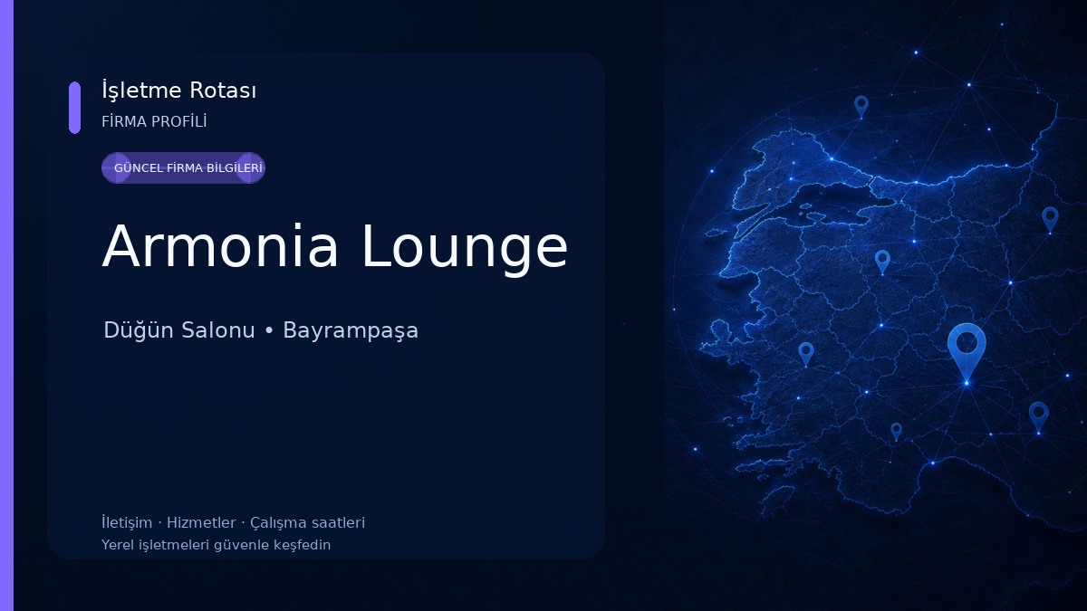 Armonia Lounge Düğün Salonu