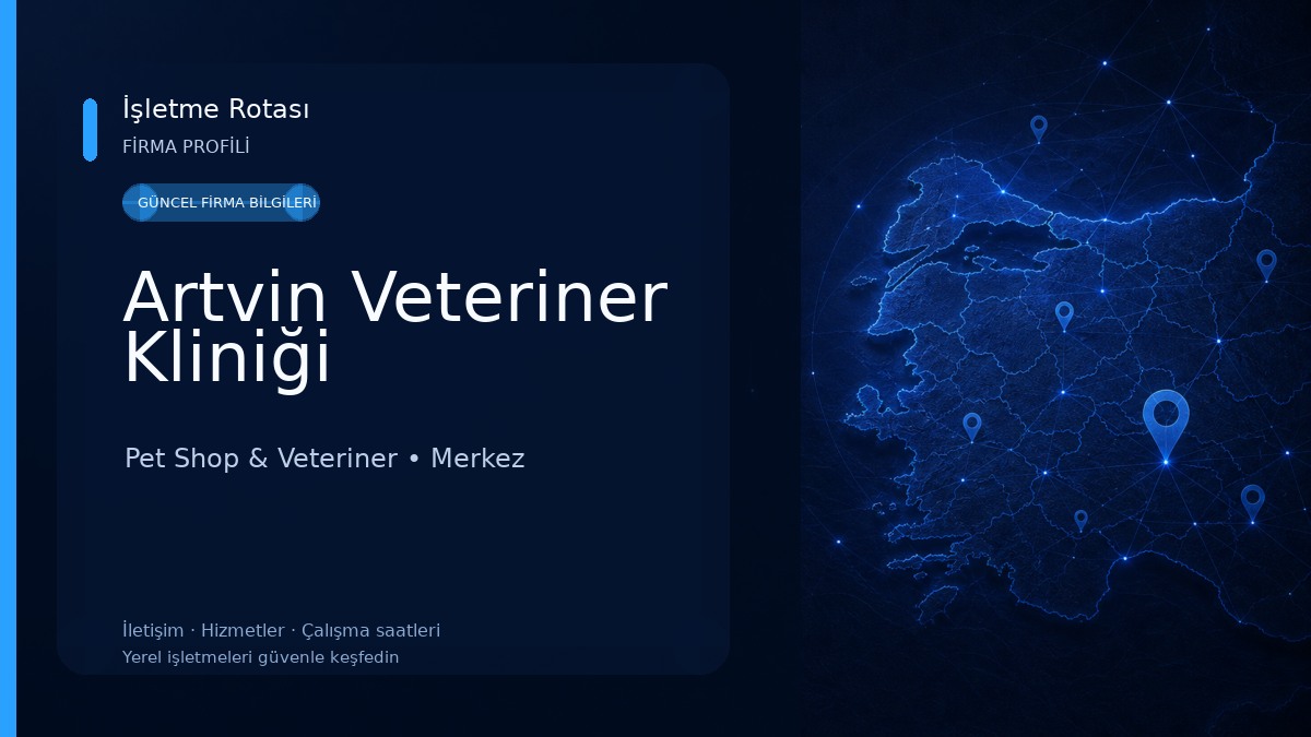 Artvin Veteriner Kliniği 