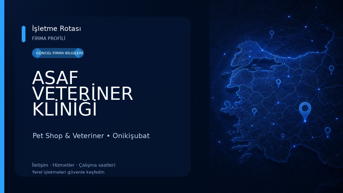 ASAF VETERİNER KLİNİĞİ Pet Shop & Veteriner