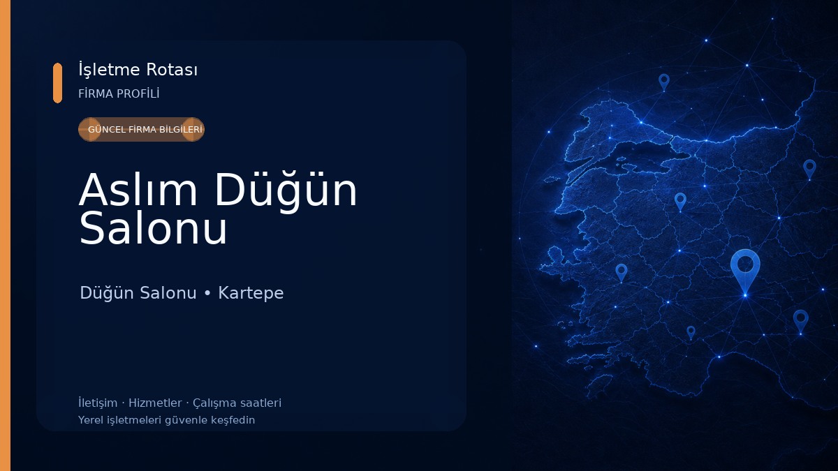 Aslım Düğün Salonu