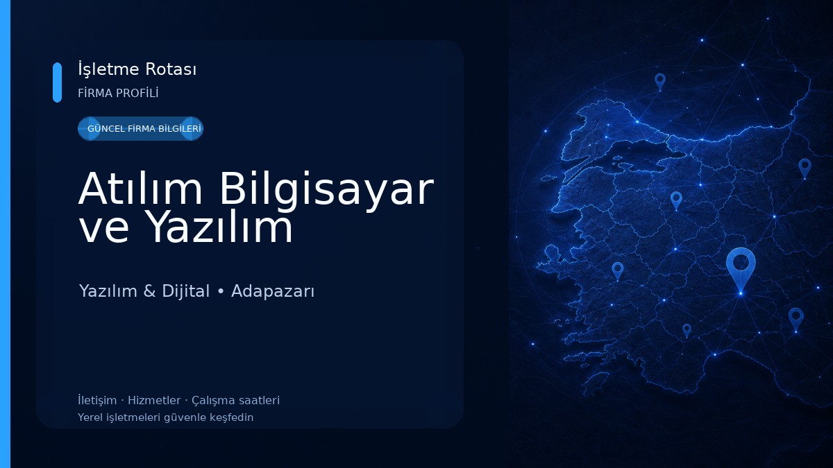 Atılım Bilgisayar ve Yazılım Yazılım & Dijital