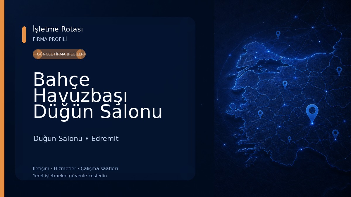 Bahçe Havuzbaşı Düğün Salonu Düğün Salonu
