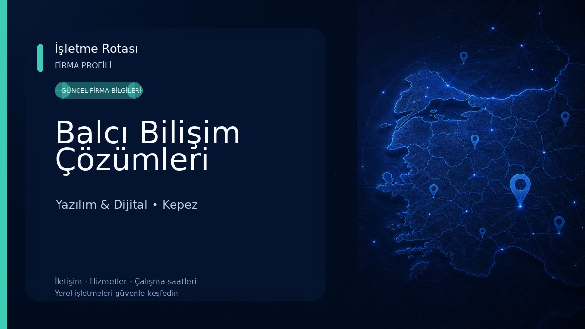 Balcı Bilişim Çözümleri