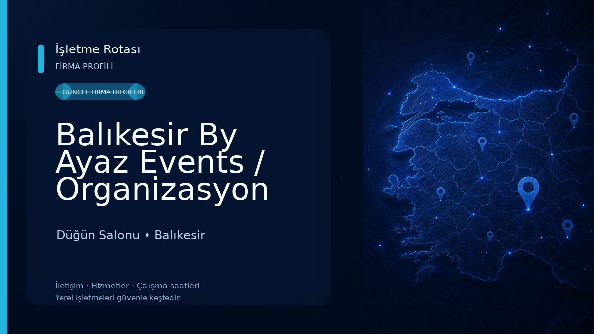 Balıkesir By Ayaz Events / Organizasyon 
