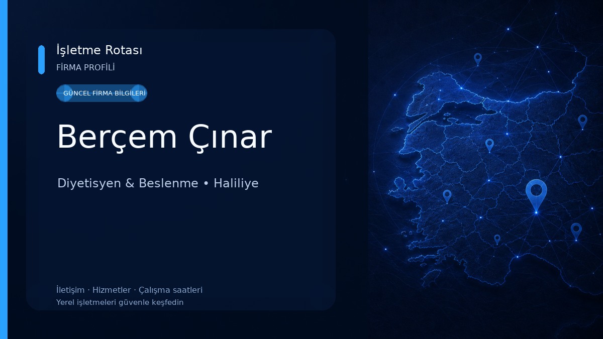 Berçem Çınar Diyetisyen & Beslenme