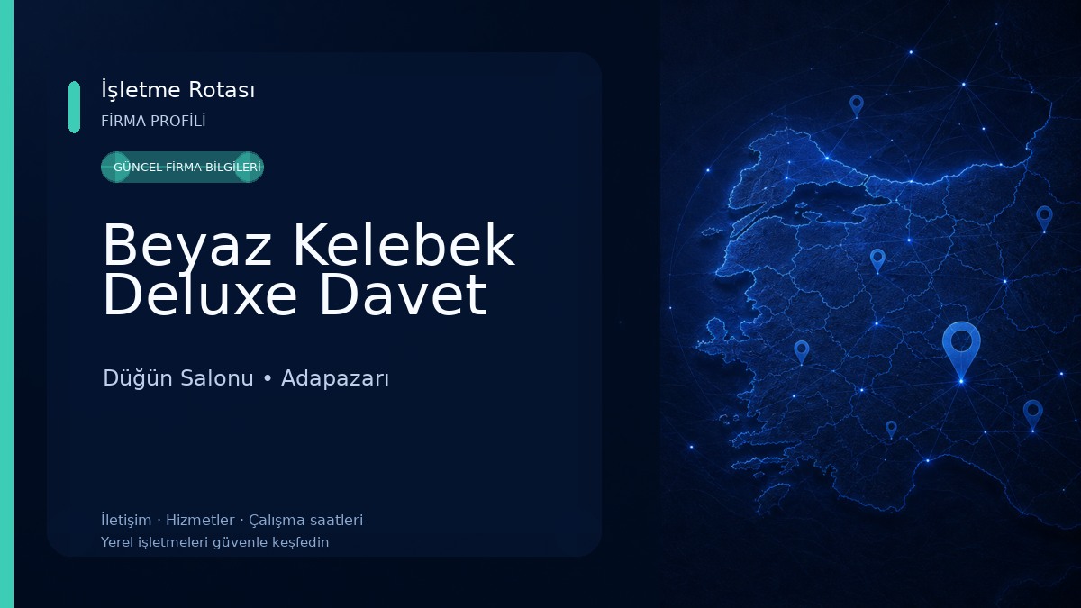 Beyaz Kelebek Deluxe Davet