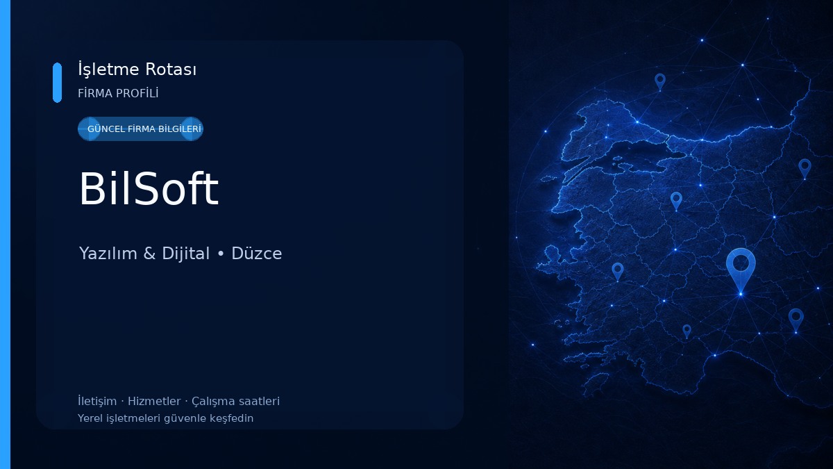 BilSoft Yazılım & Dijital