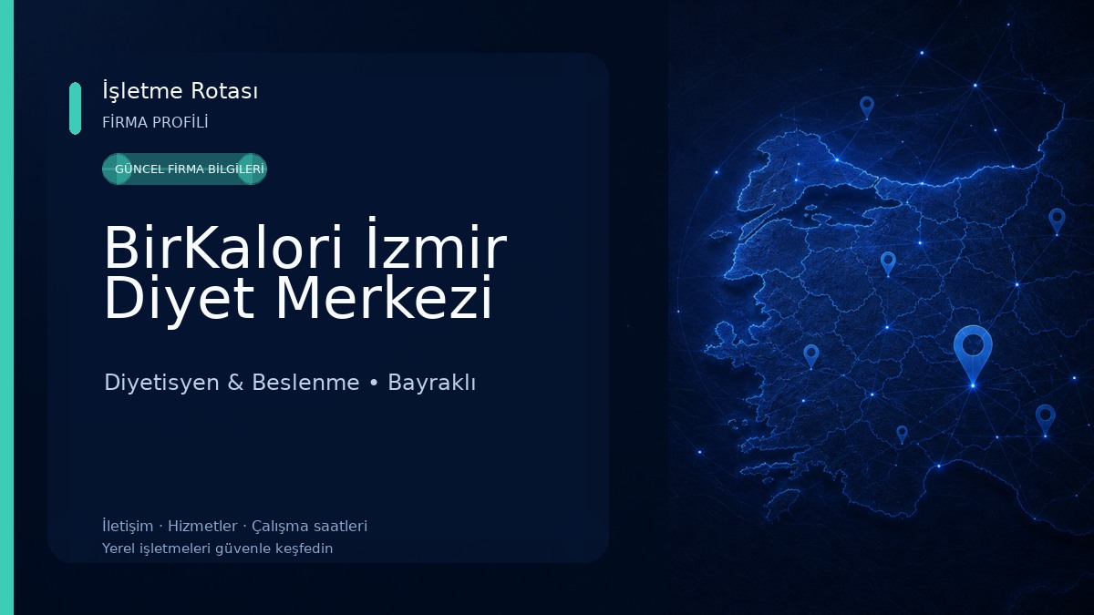 BirKalori İzmir Diyet Merkezi Diyetisyen & Beslenme