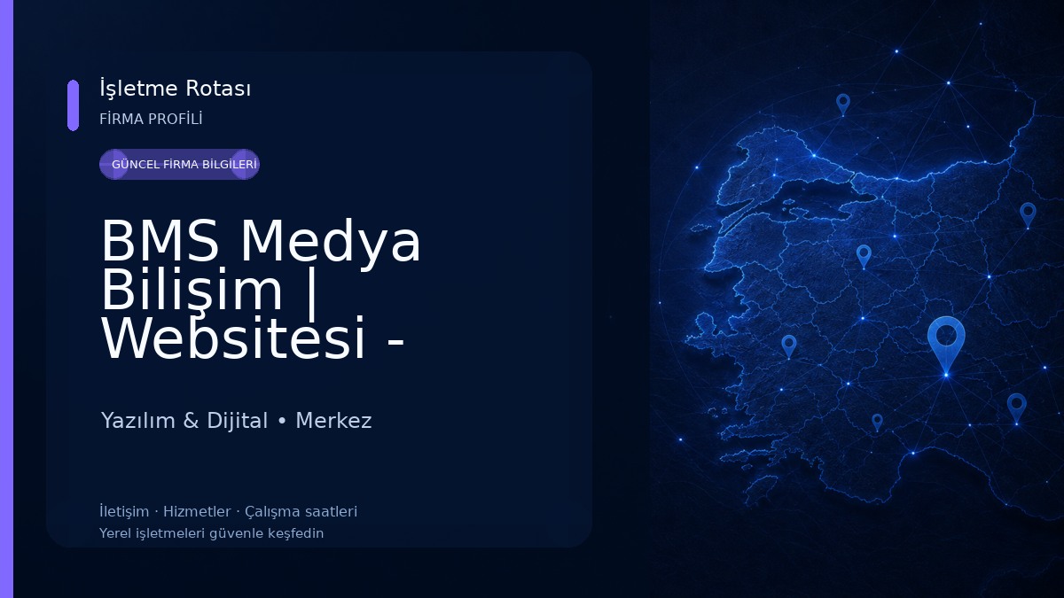 BMS Medya Bilişim | Websitesi - E-ticaret - Adwords Reklami Yazılım & Dijital