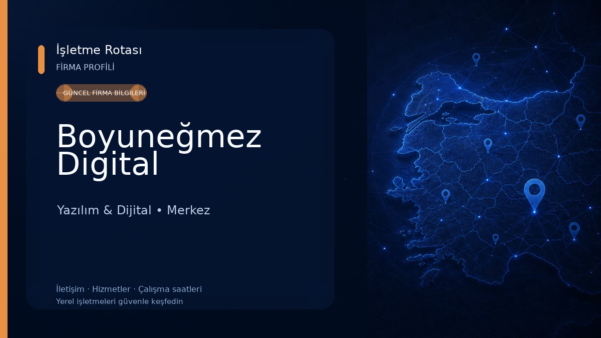 Boyuneğmez Digital 