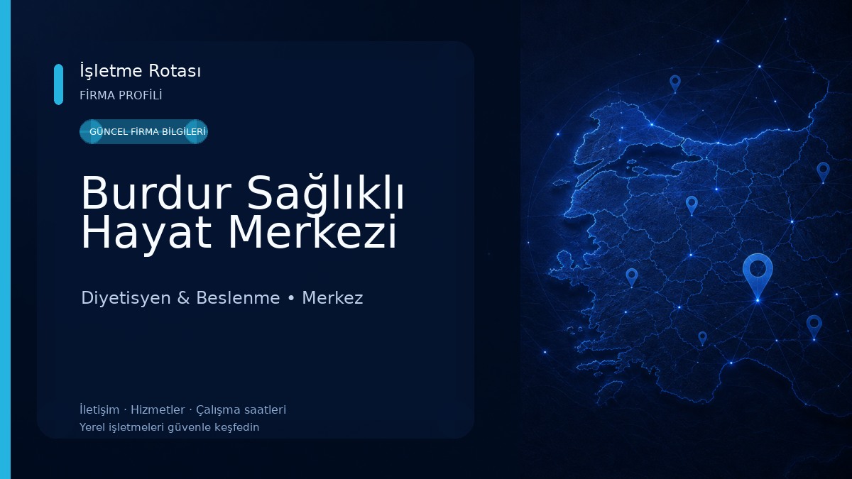 Burdur Sağlıklı Hayat Merkezi