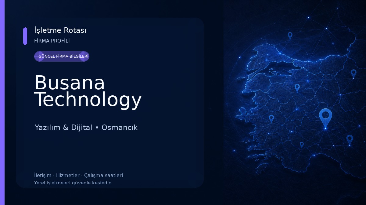 Busana Technology Yazılım & Dijital