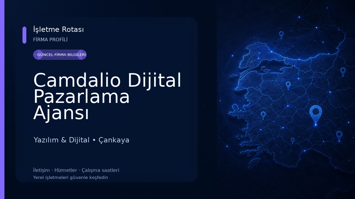 Camdalio Dijital Pazarlama Ajansı