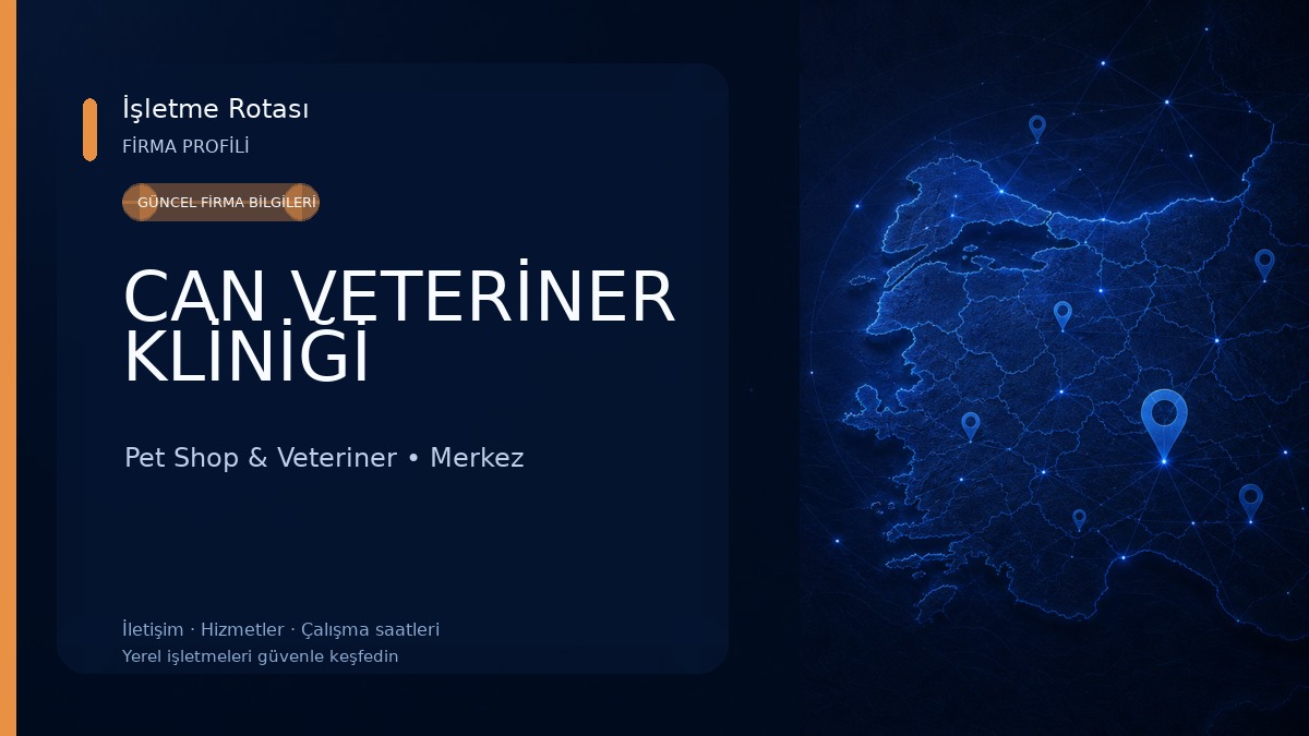 CAN VETERİNER KLİNİĞİ 