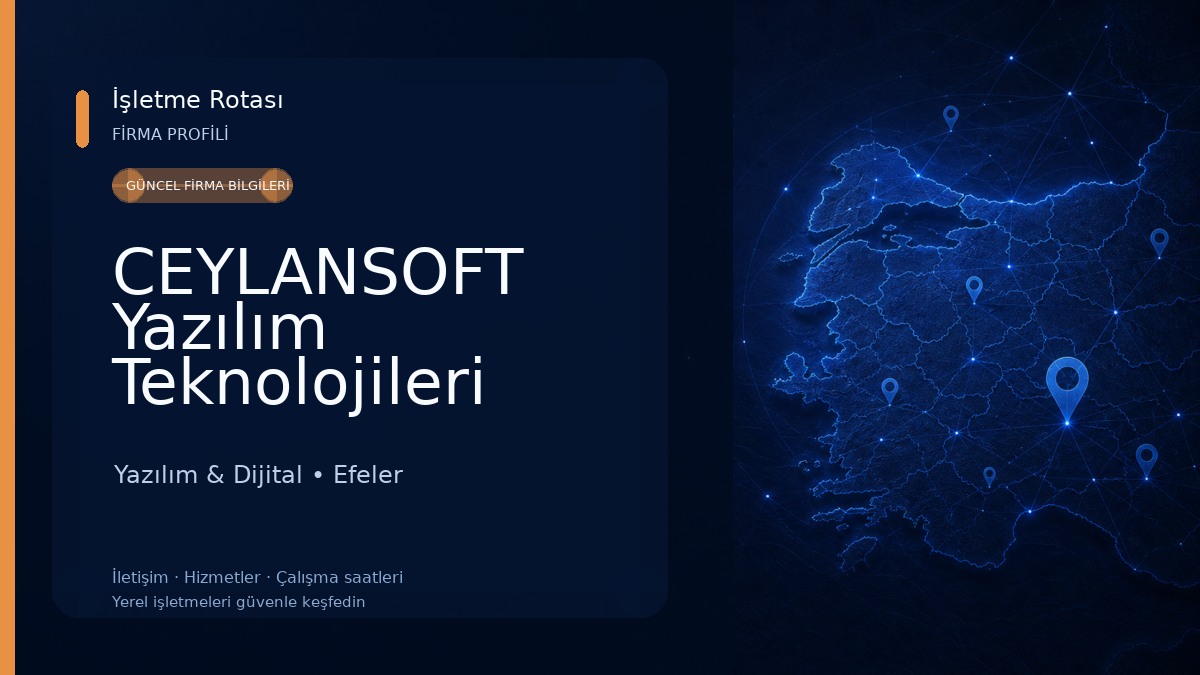 CEYLANSOFT Yazılım Teknolojileri Yazılım & Dijital