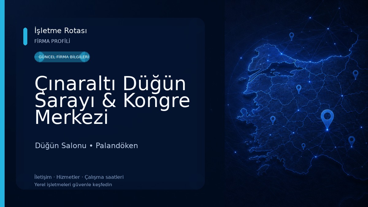 Çınaraltı Düğün Sarayı & Kongre Merkezi 