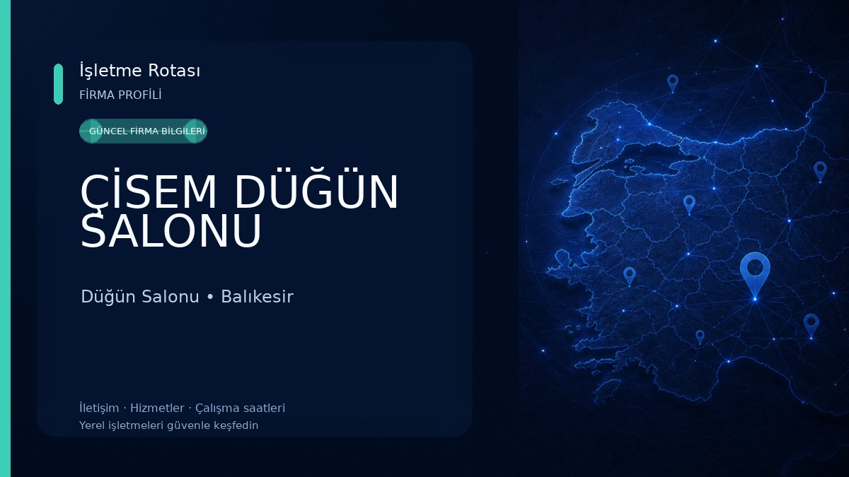ÇİSEM DÜĞÜN SALONU Düğün Salonu