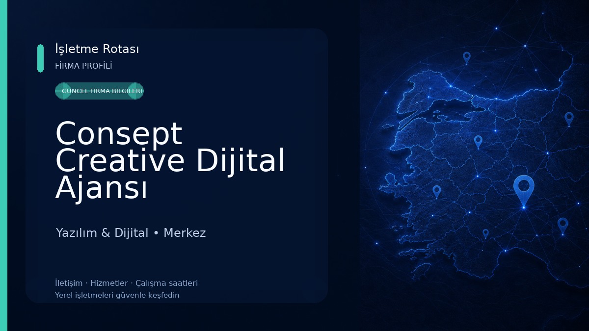 Consept Creative Dijital Ajansı Yazılım & Dijital