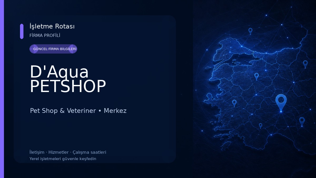 D'Aqua PETSHOP
