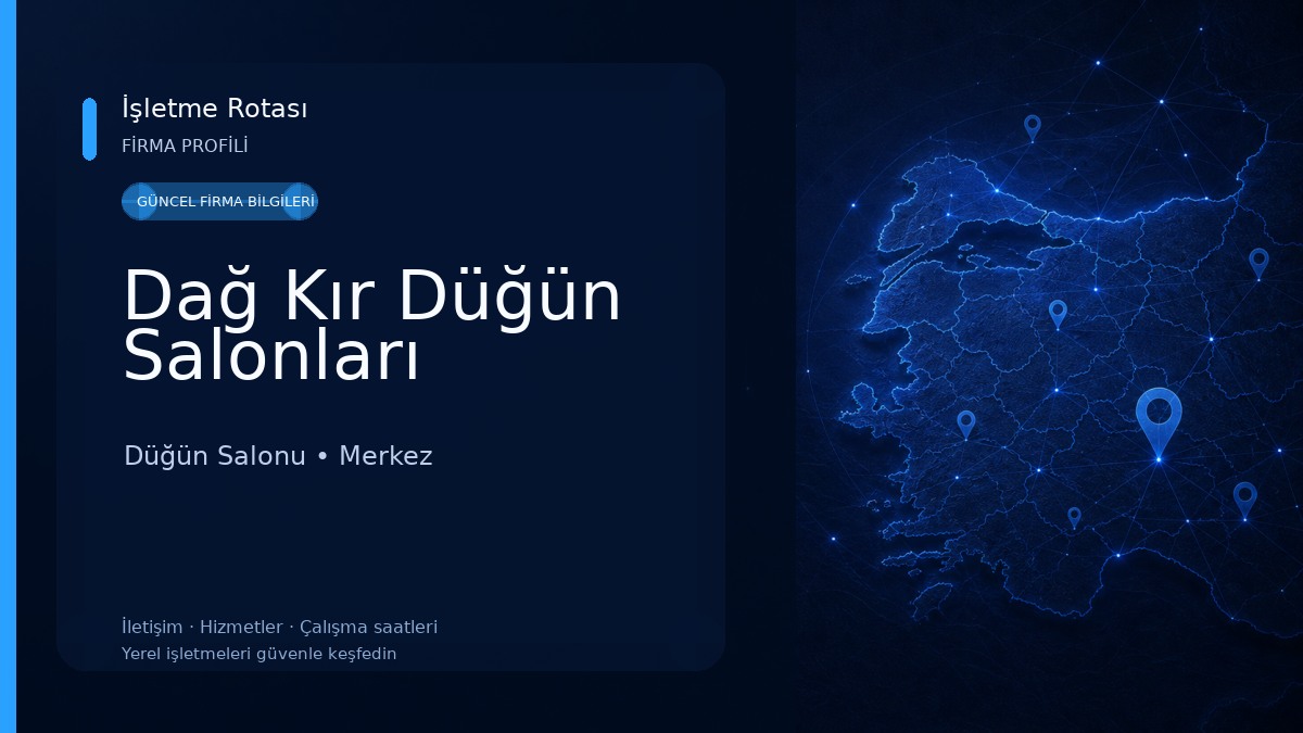 Dağ Kır Düğün Salonları Düğün Salonu