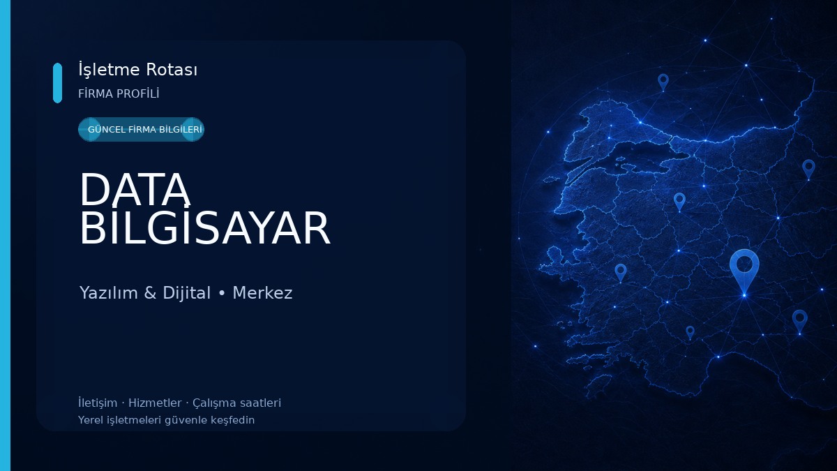 DATA BİLGİSAYAR Yazılım & Dijital