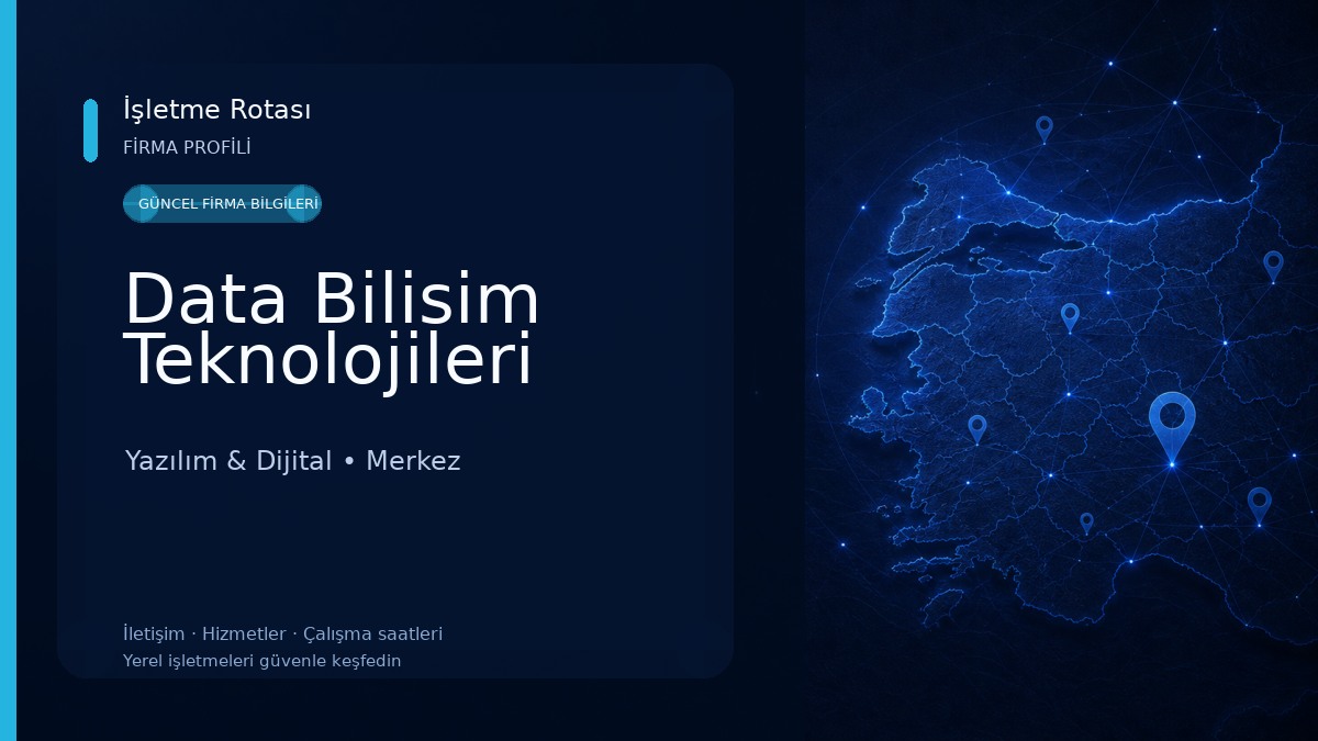 Data Bilisim Teknolojileri Yazılım & Dijital