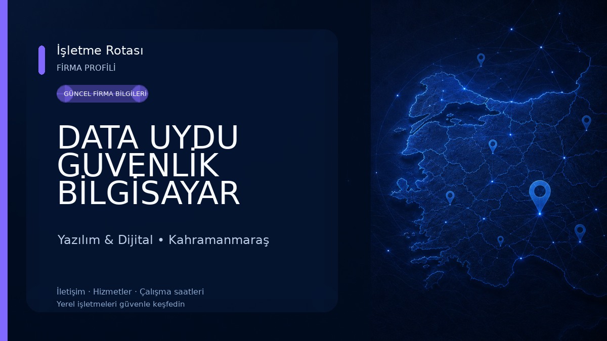 DATA UYDU GUVENLİK BİLGİSAYAR SİSTEMLERİ