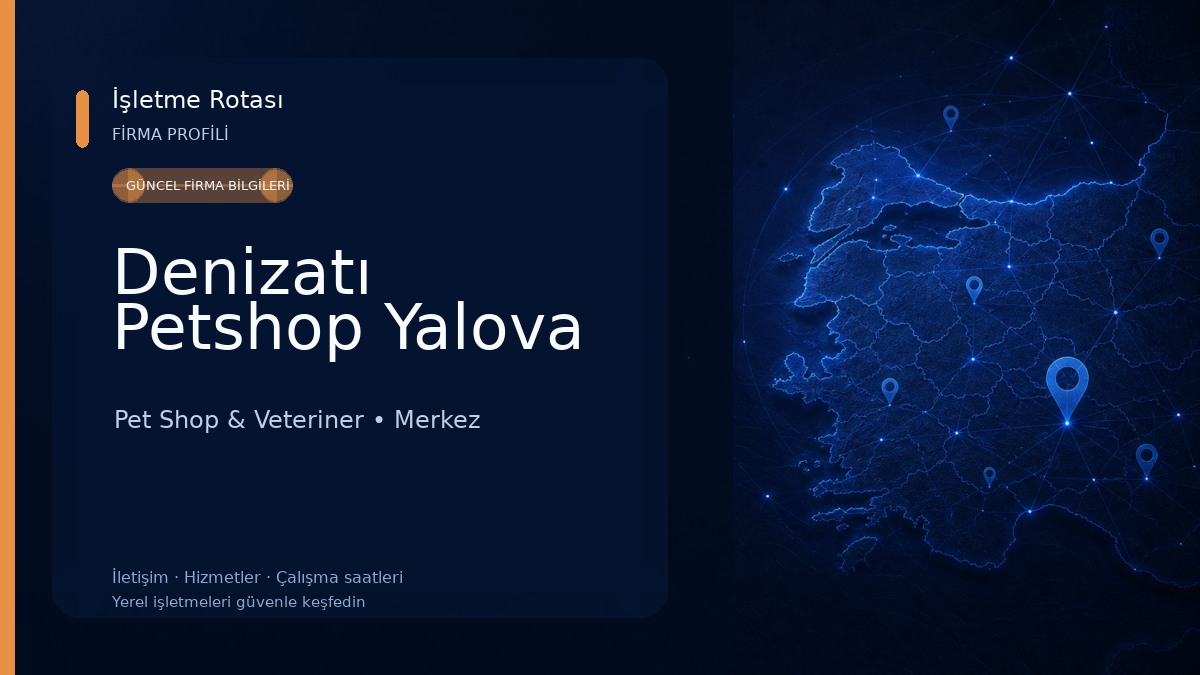 Denizatı Petshop Yalova