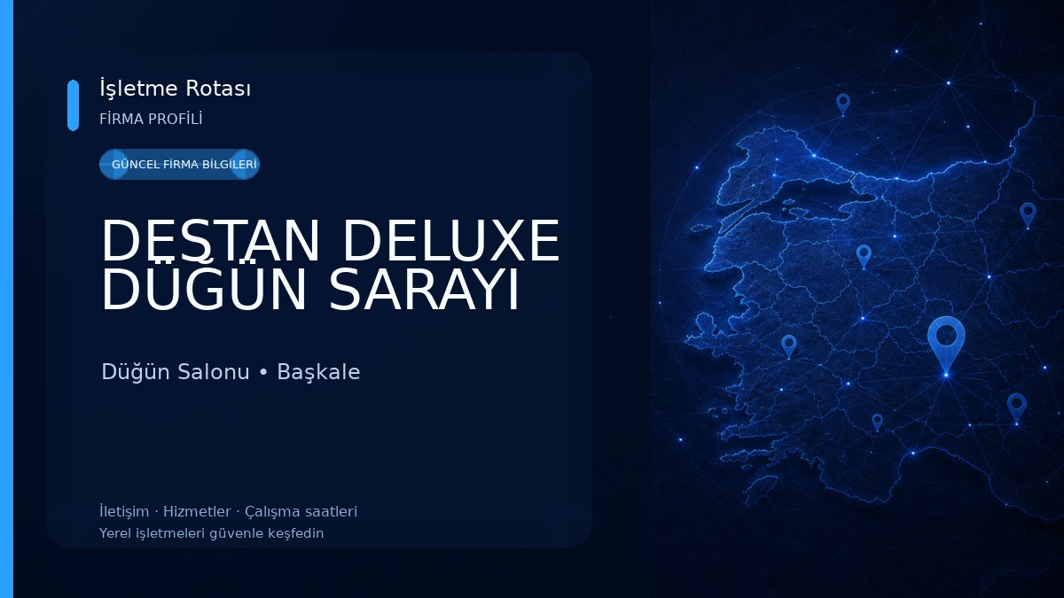 DESTAN DELUXE DÜĞÜN SARAYI Düğün Salonu