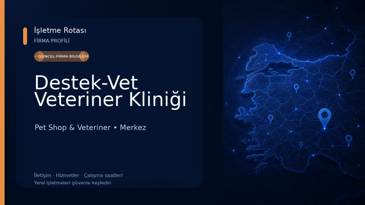 Destek-Vet Veteriner Kliniği 