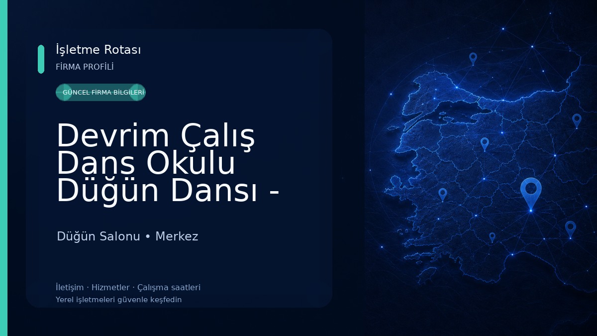 Devrim Çalış Dans Okulu Düğün Dansı - Latin Kırşehir Düğün Salonu