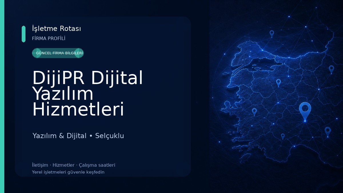 DijiPR Dijital Yazılım Hizmetleri 