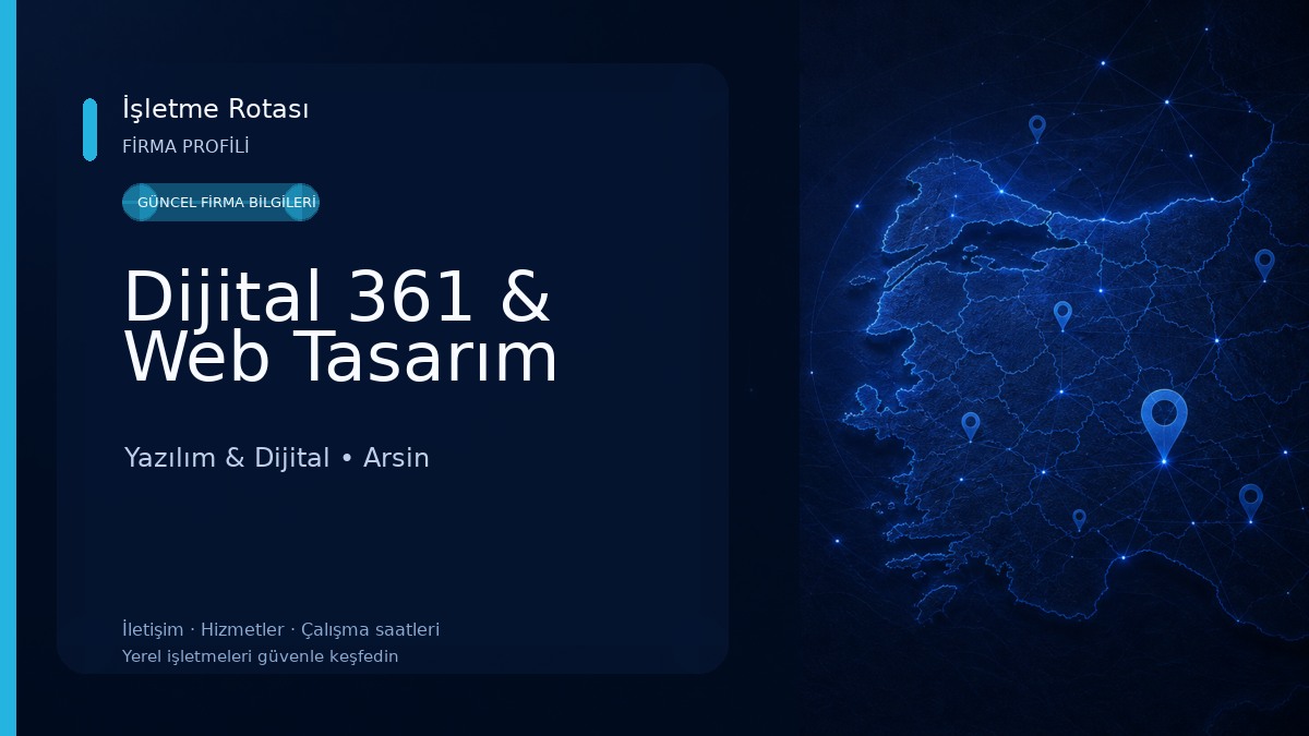 Dijital 361 & Web Tasarım Yazılım & Dijital