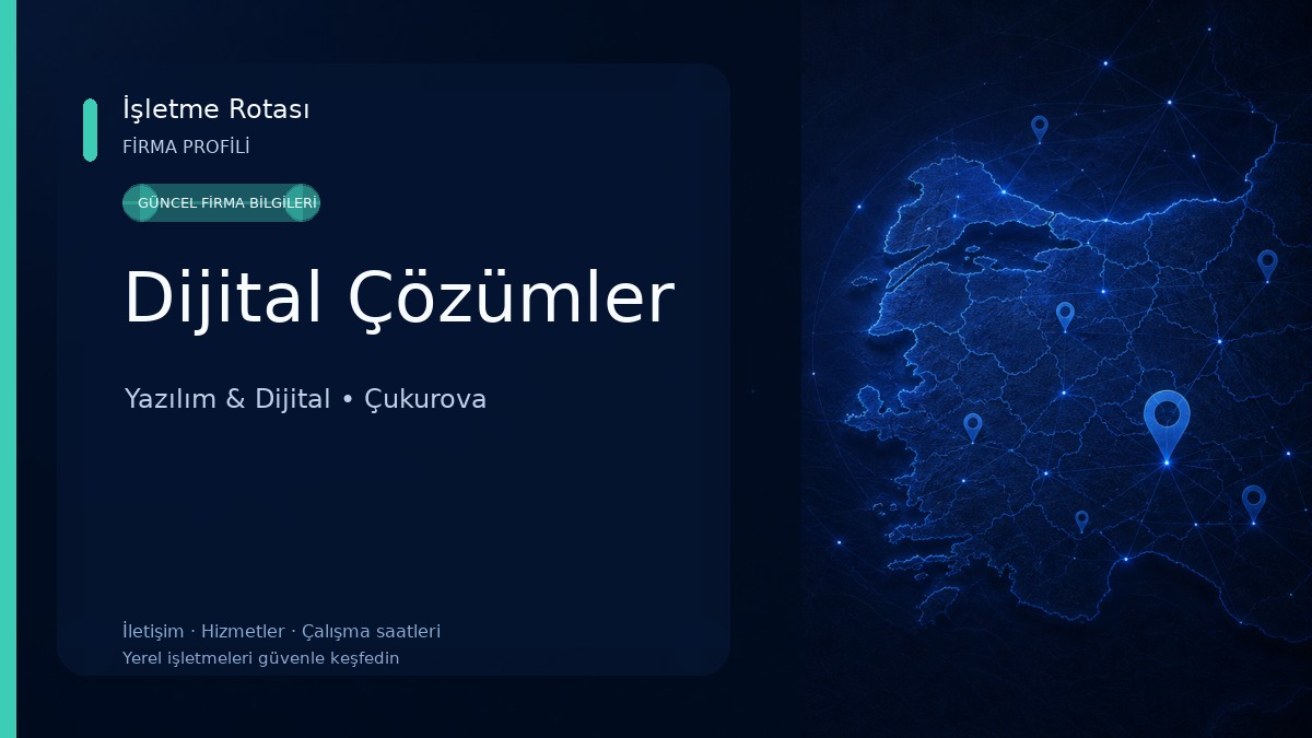 Dijital Çözümler Yazılım & Dijital