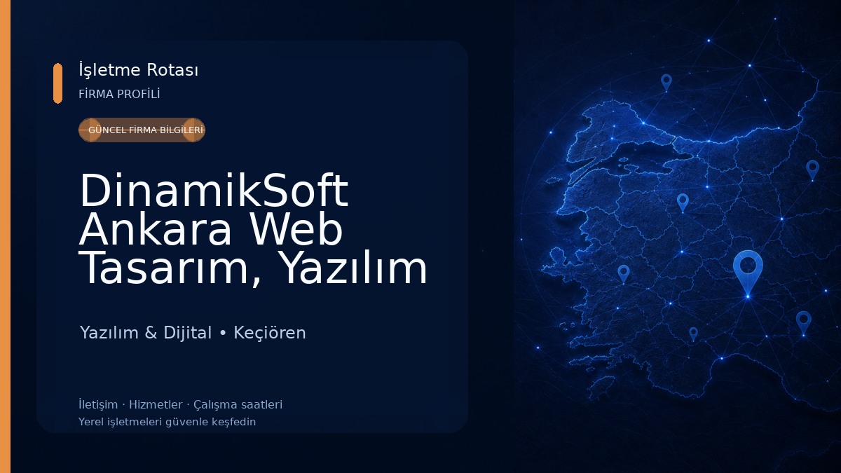 DinamikSoft Ankara Web Tasarım, Yazılım & Dijital Pazarlama, SEO Yazılım & Dijital