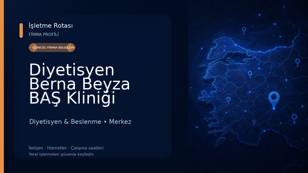 Diyetisyen Berna Beyza BAŞ Kliniği 